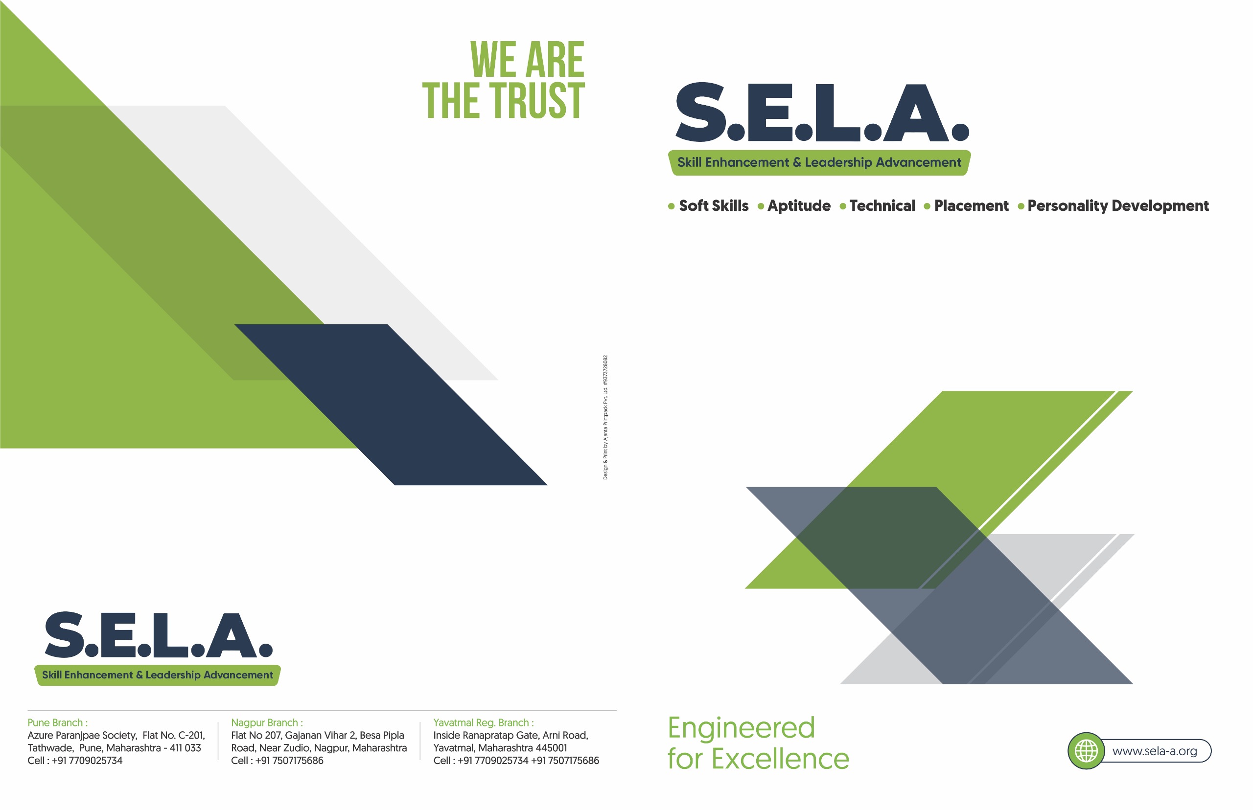 S.E.L.A. Brochure Page 1